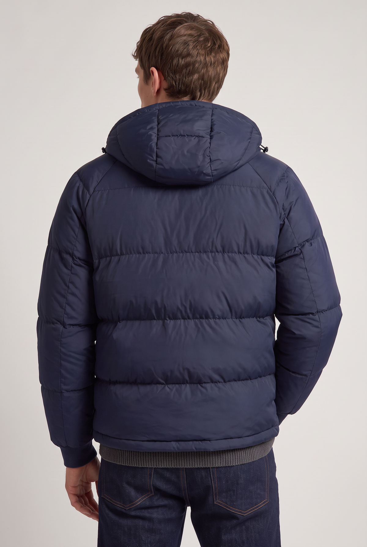 Doudoune homme à capuche coupe ample hiver