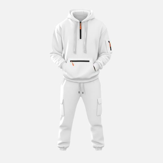 Survêtement homme décontracté coton respirant streetwear