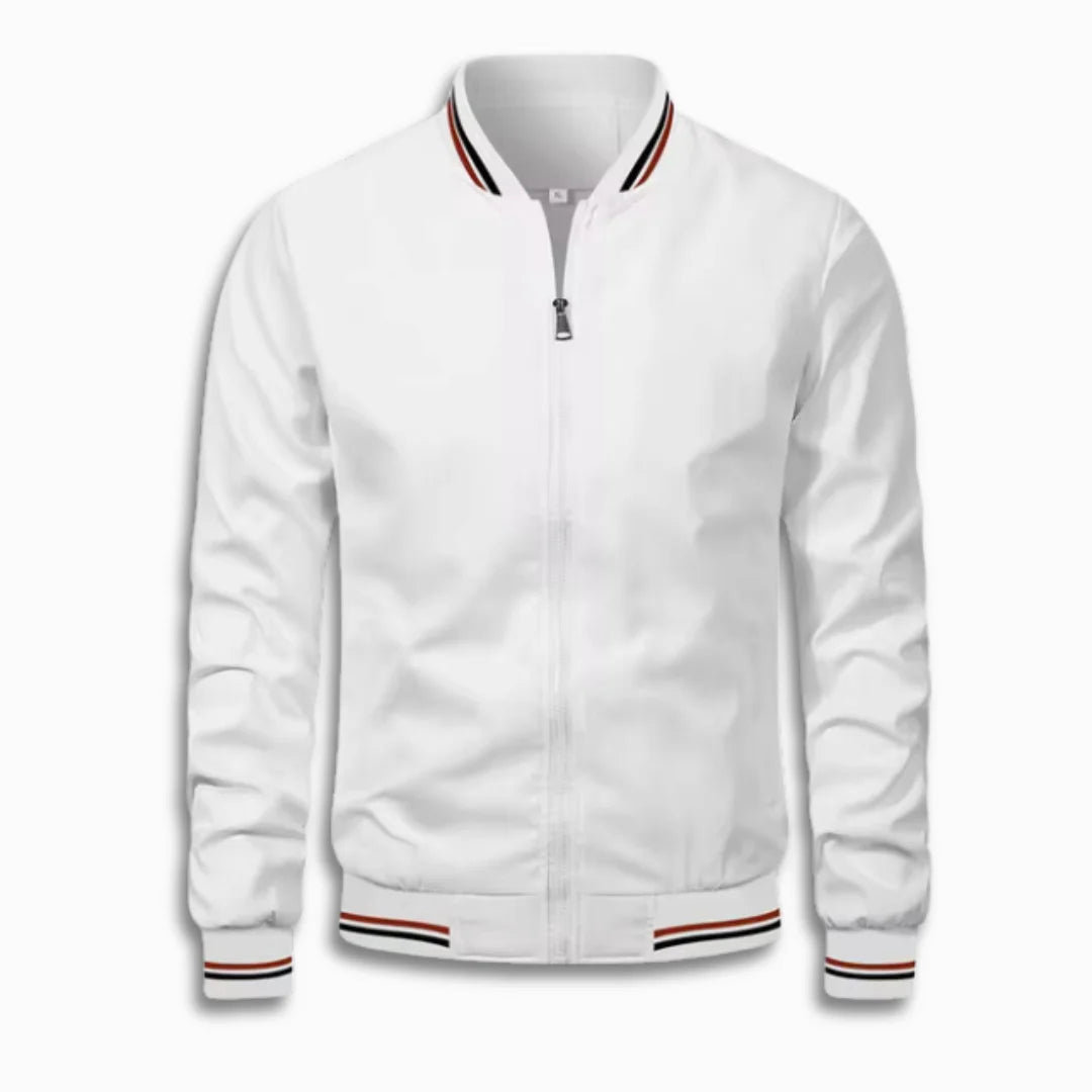 Veste homme décontractée imperméable col montant