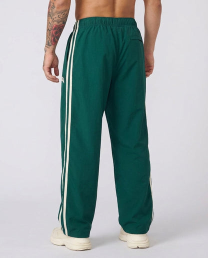 Jogging homme coupe athlétique bandes latérales