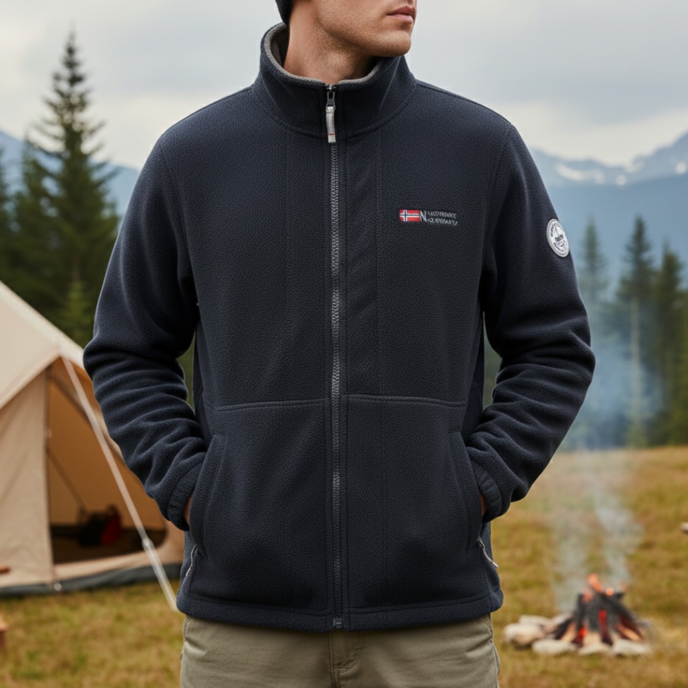 Veste polaire homme thermique respirante légère