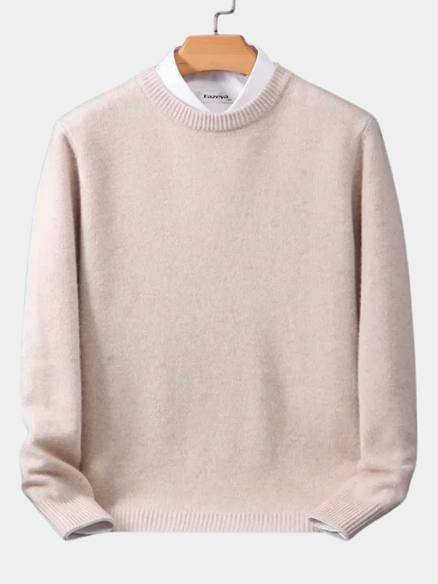 Weicher Strickpullover für Herren für Herbst und Winter