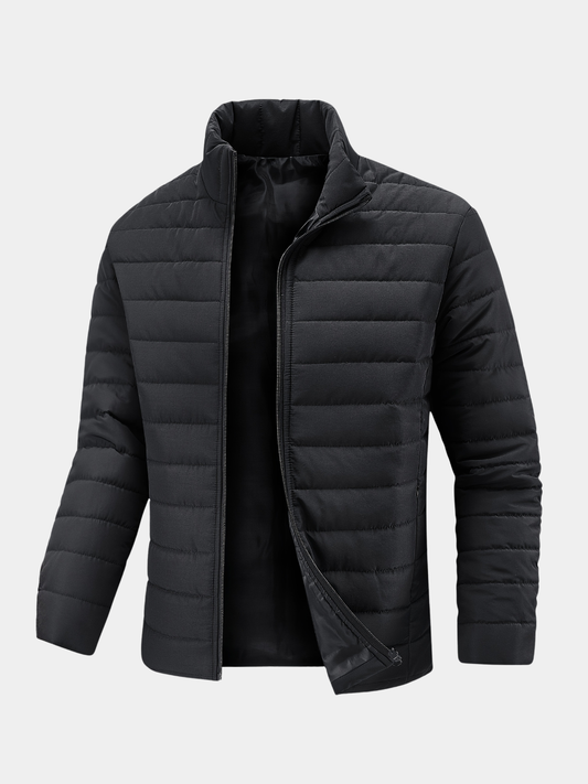 Manteau homme matelassé col montant hiver