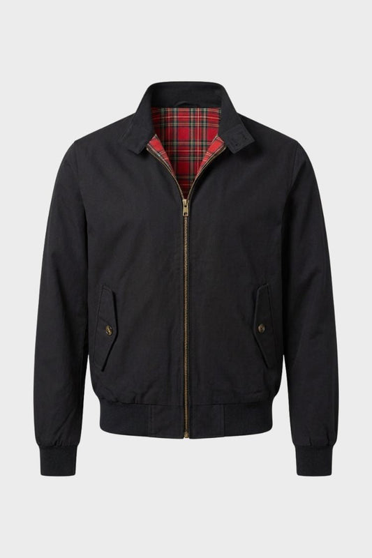 Blouson bomber homme col montant zippé moderne