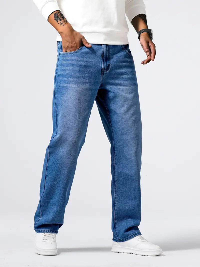 Jean homme stretch doux coupe confortable