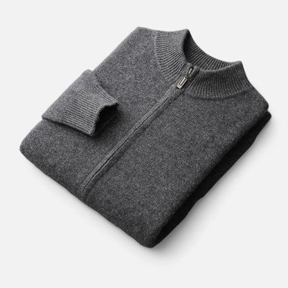 Cardigan homme laine mérinos léger respirant