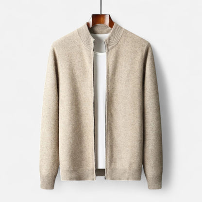 Cardigan homme laine mérinos léger respirant