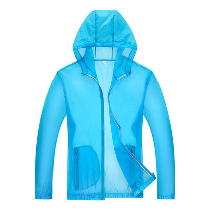Veste de pluie homme ultra-légère respirante et réfléchissante
