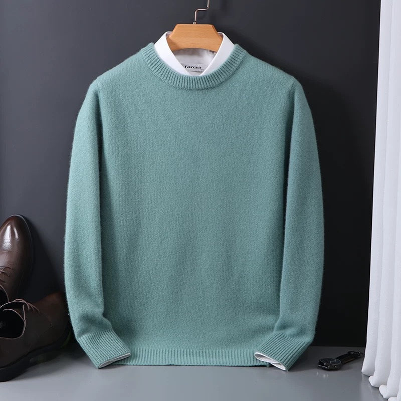Weicher Strickpullover für Herren für Herbst und Winter