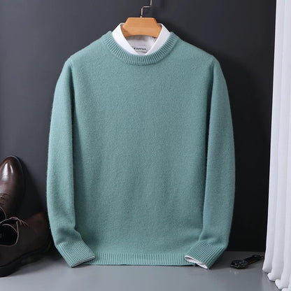 Weicher Strickpullover für Herren für Herbst und Winter