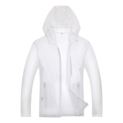 Veste de pluie homme ultra-légère respirante et réfléchissante