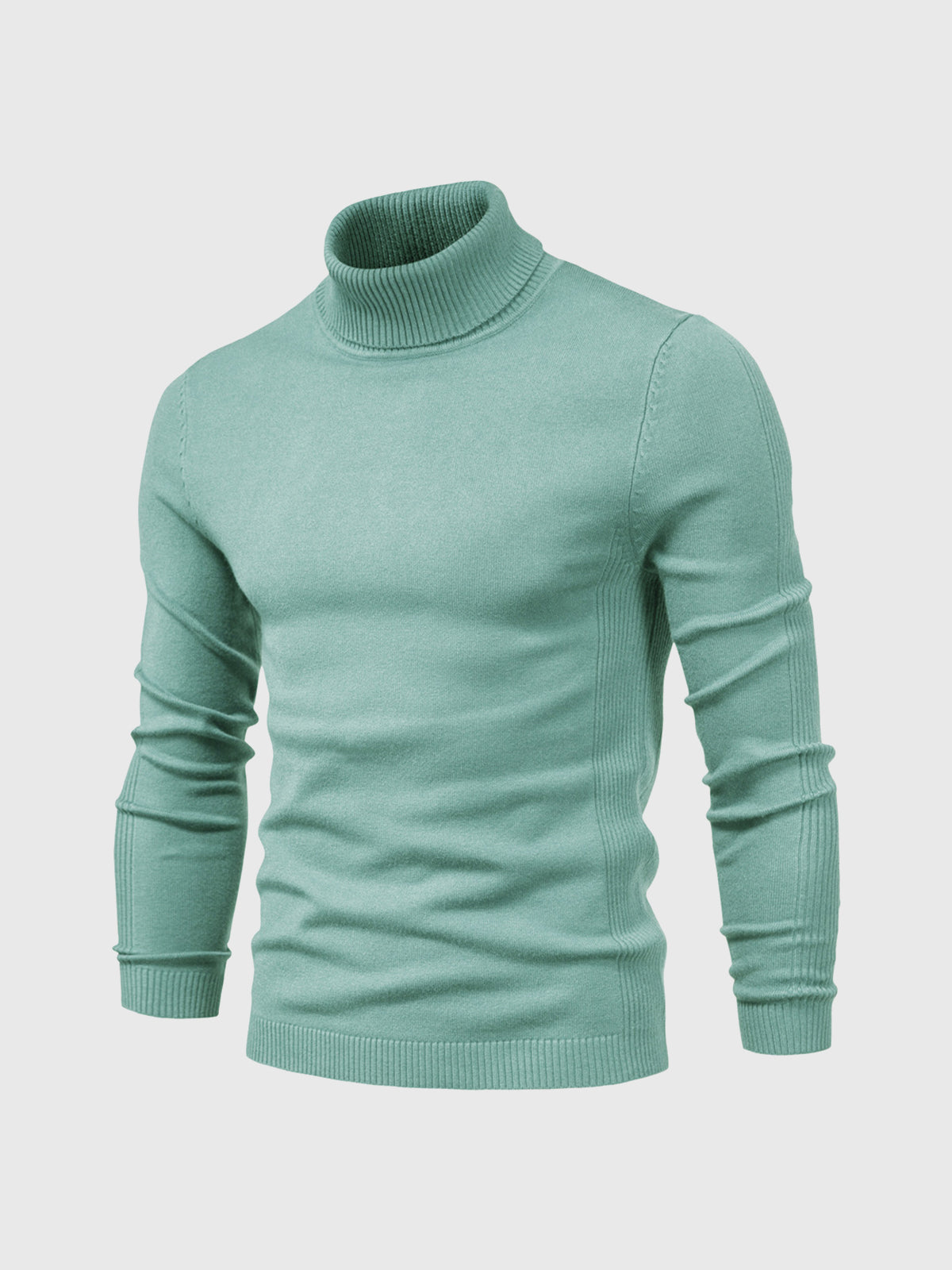 Pull col roulé homme lavable moderne élégant