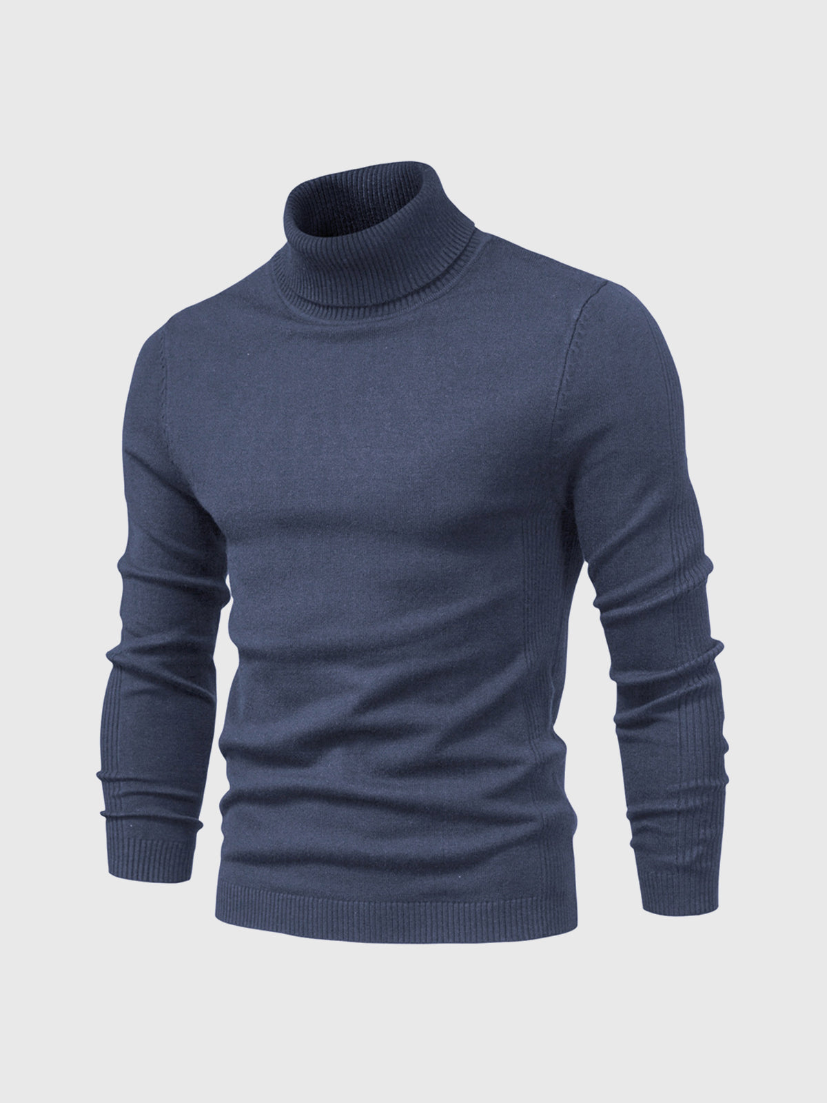 Pull col roulé homme lavable moderne élégant