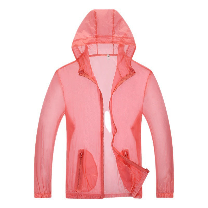 Veste de pluie homme ultra-légère respirante et réfléchissante