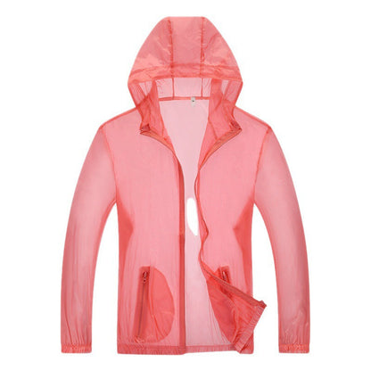 Veste de pluie homme ultra-légère respirante et réfléchissante