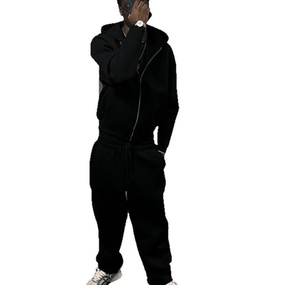 Oversize-Jogginganzug für Herren aus lässigem Baumwollmix