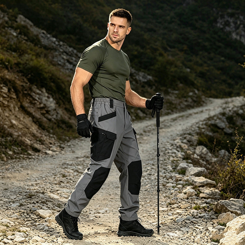 Wasserabweisende taktische Hose aus dehnbarem Polyester