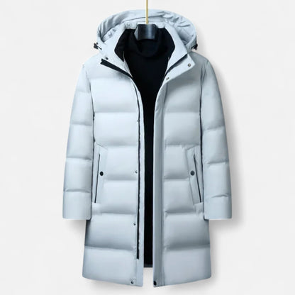 Warmer und eleganter Winterparka für Herren mit Daunenfüllung