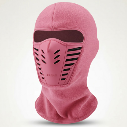 Passe-montagne thermique coupe-vent polaire doux pour ski