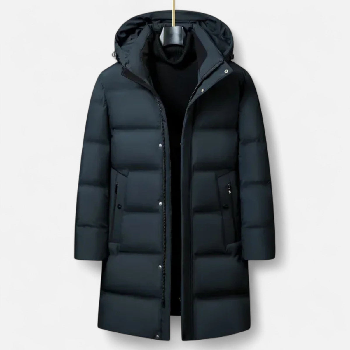 Warmer und eleganter Winterparka für Herren mit Daunenfüllung