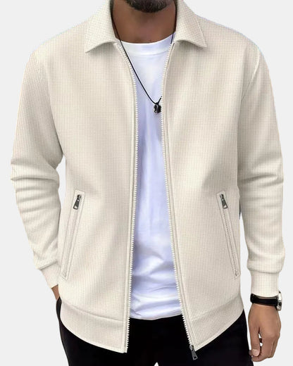 Veste homme texture athlétique confort léger