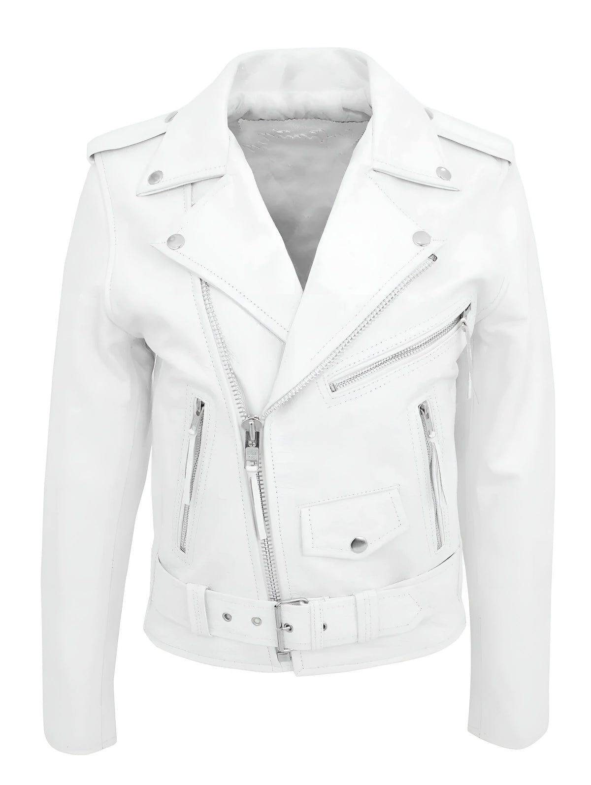 Elegante und langlebige Biker-Lederjacke für Herren