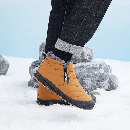 Bottes hiver unisexe imperméables pour neige et froid
