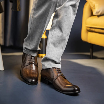 Chaussures homme Derbi cuir élégantes et confortables