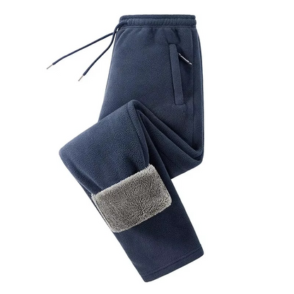 Pantalon homme thermique doublure Sherpa hiver confort