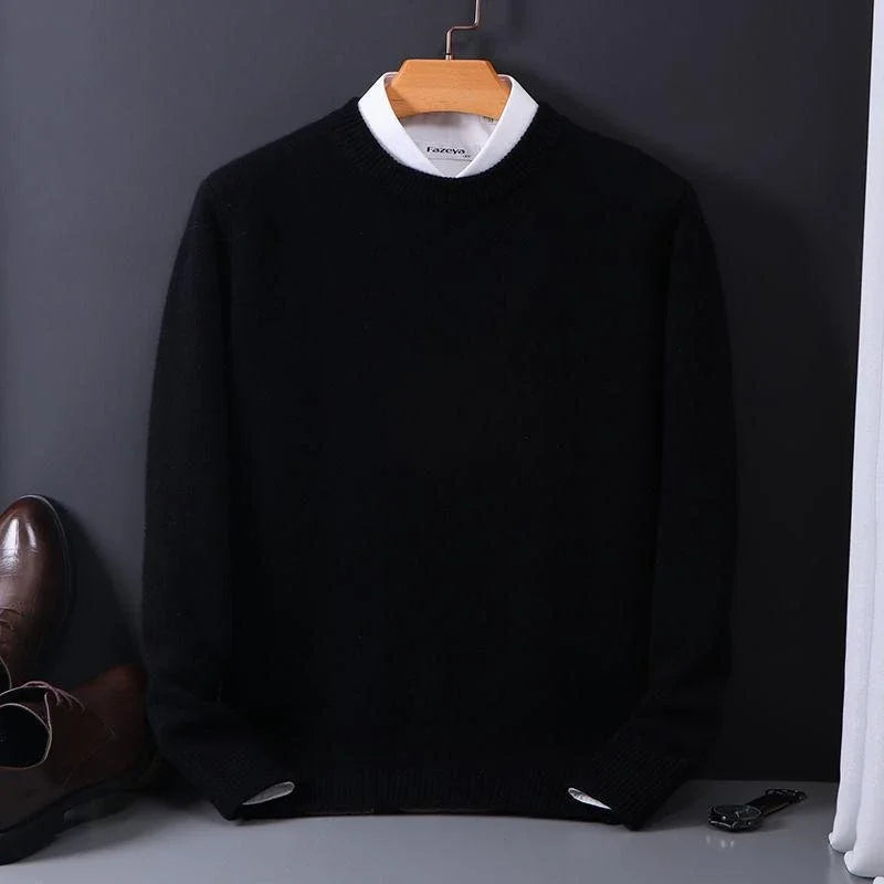 Weicher Strickpullover für Herren für Herbst und Winter