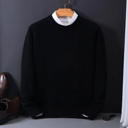 Weicher Strickpullover für Herren für Herbst und Winter