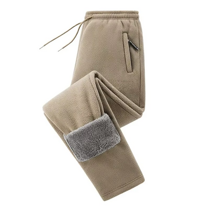 Pantalon homme thermique doublure Sherpa hiver confort