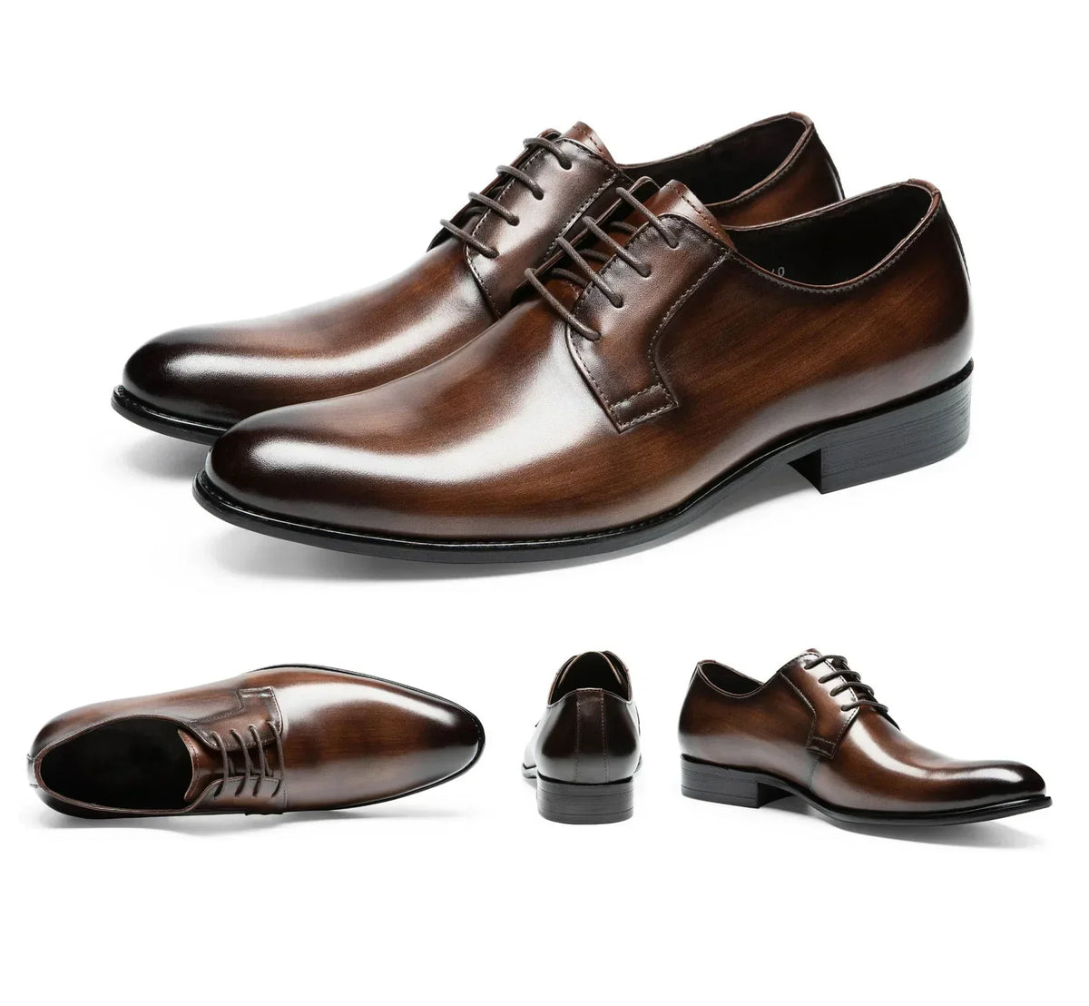 Chaussures homme Derbi cuir élégantes et confortables