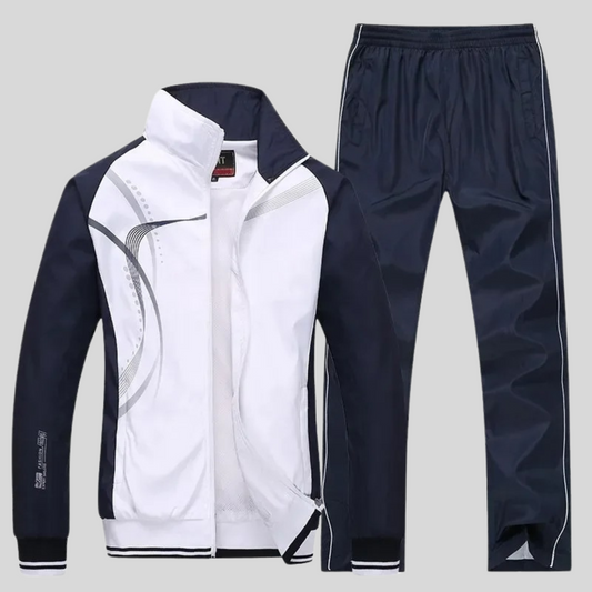 Ensemble de survêtement homme respirant coupe athlétique