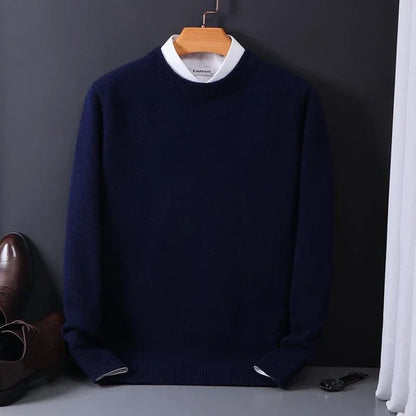 Weicher Strickpullover für Herren für Herbst und Winter