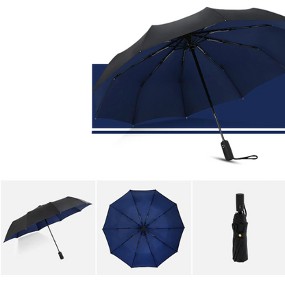 Parapluie automatique résistant au vent anti-UV portable