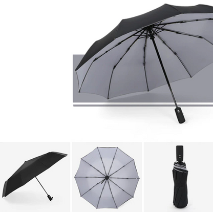 Parapluie automatique résistant au vent anti-UV portable