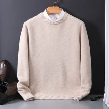 Weicher Strickpullover für Herren für Herbst und Winter