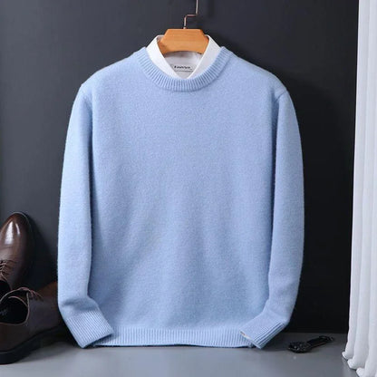 Weicher Strickpullover für Herren für Herbst und Winter