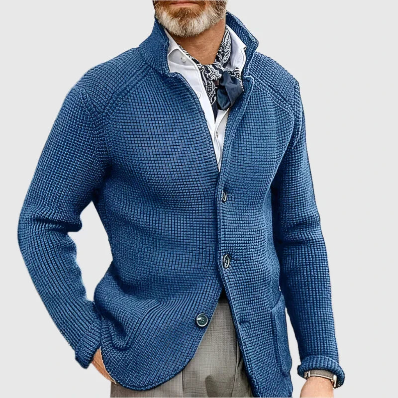 Herrenstrickjacke dicht gewebt elegant Büro Abend