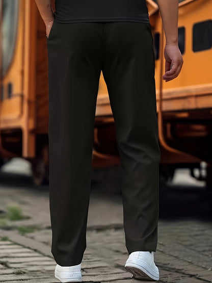 Pantalon de sport homme décontracté à cordon