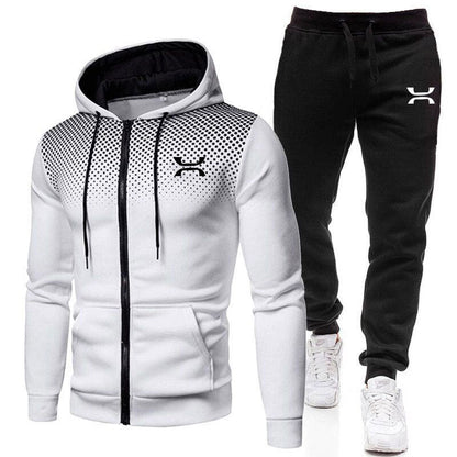 Survêtement homme confort décontracté ensemble 2 pièces