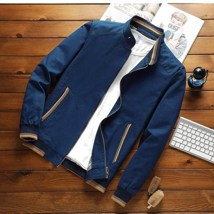 Blouson bomber homme léger coupe-vent printemps automne