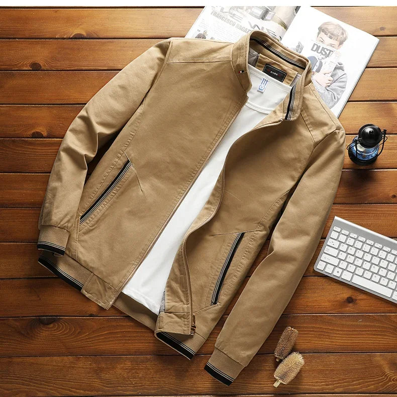 Blouson bomber homme léger coupe-vent printemps automne