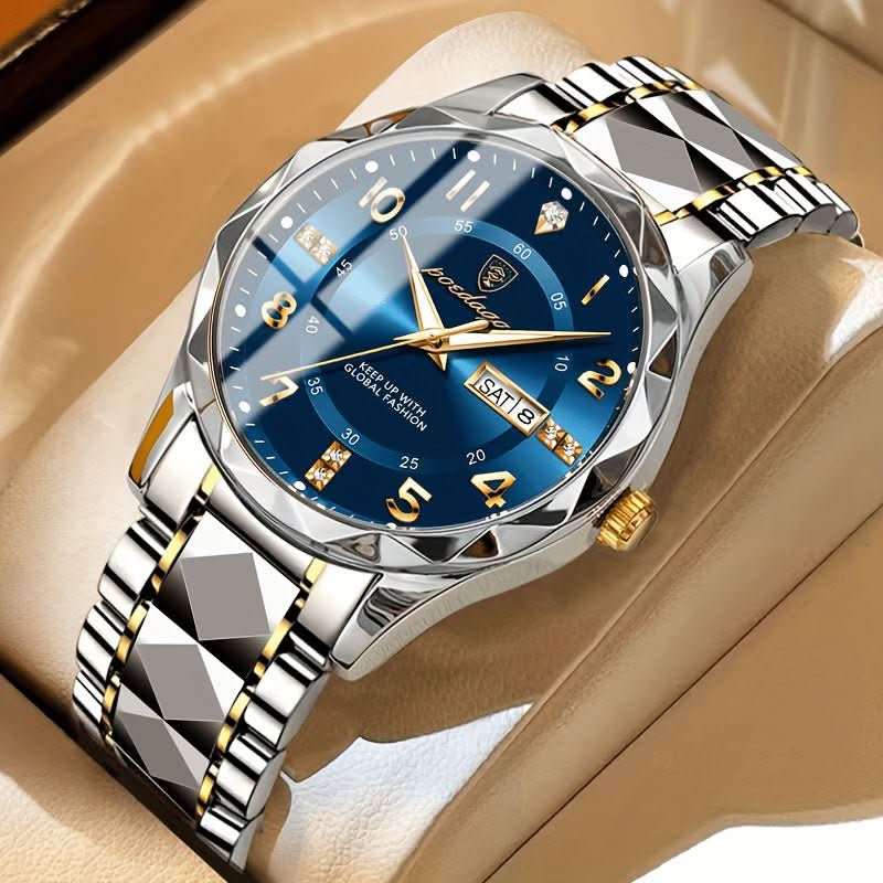Herren-Sportuhr Titan wasserdicht 50m Quarzwerk
