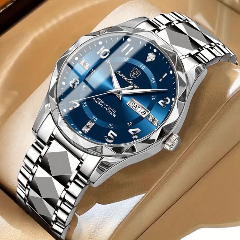 Herren-Sportuhr Titan wasserdicht 50m Quarzwerk