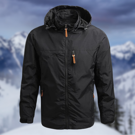 Veste imperméable homme coupe droite légère