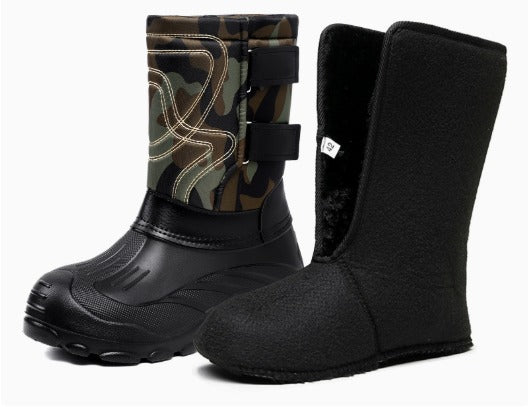 Bottes homme hiver imperméables antidérapantes doublées