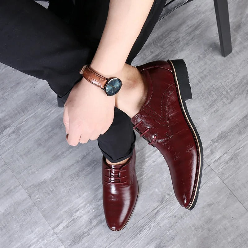 Chaussures homme à lacets formelles élégantes confortables