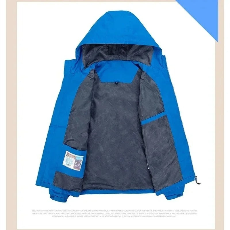 Veste homme imperméable coupe-vent toutes saisons